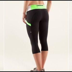 LULULEMON Run Cropped Leggings